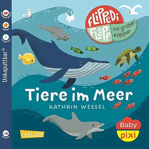 Carlsen Baby Pixi 142 Tiere im Meer