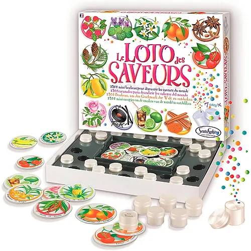 Sentosphere Sentosph�re 3900107 Geschmackslotto, interaktives Sinnesspiel, 30 Geschmacksrichtungen, sensorisches Spiel f�r Erwachsene und Kinder ab 7 Jahren