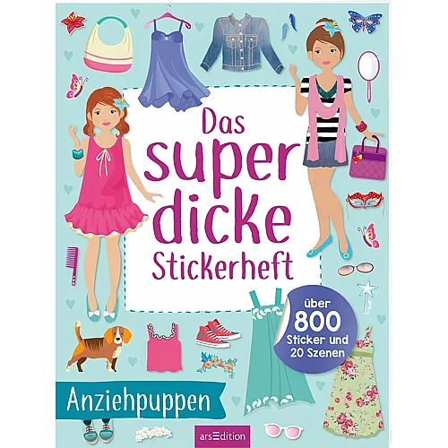 ars Edition Superd. Stickerheft: Anzieh.