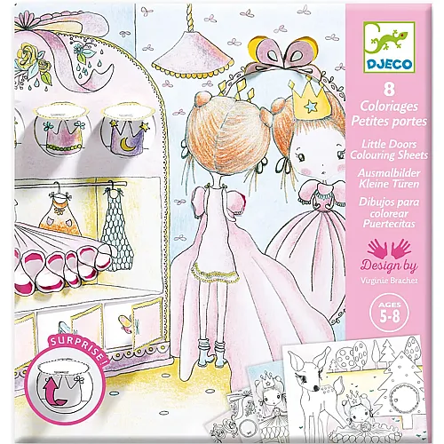 Djeco Bunte �berraschung Pupis kleine T�ren