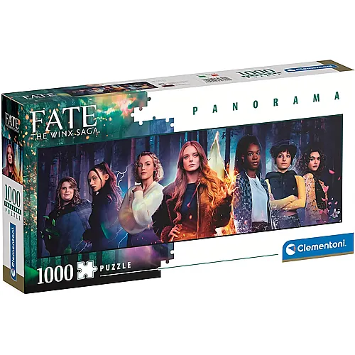 Clementoni Puzzle Panorama Fate The Winx Saga - 1000 Teile