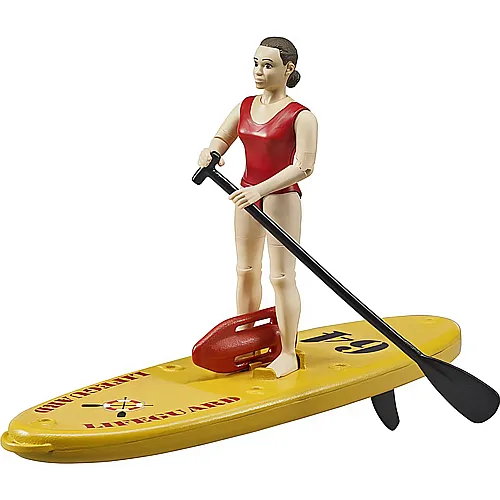 Bruder Life Guard mit Stand Up Paddle