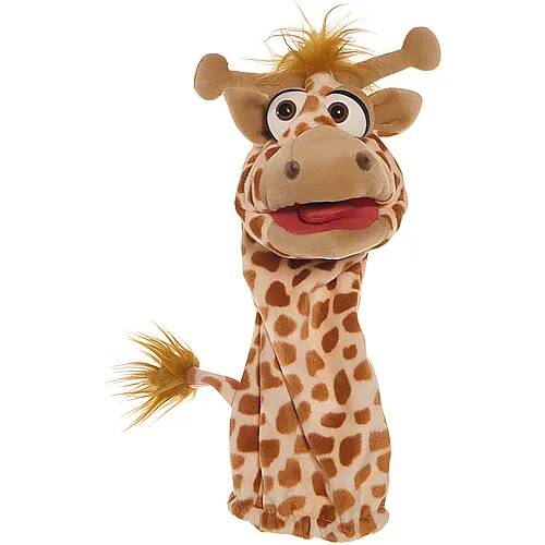 Living Puppets Quaselwrmer Handpuppe Giraffe (39cm)