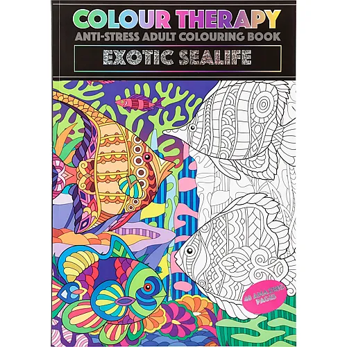 PMS Malbuch Exotic Sealife Anti-Stress, A4, 48 Seiten