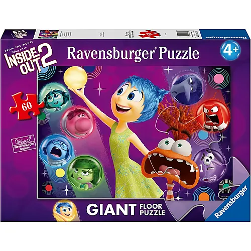 Ravensburger Puzzle Giant Floor Inside Out 2 (60Teile)