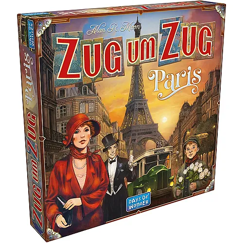 Days of Wonder Zug um Zug Paris - Deutsch