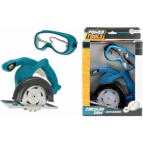 Toi-Toys Spielzeugkreissäge und Schutzbrille