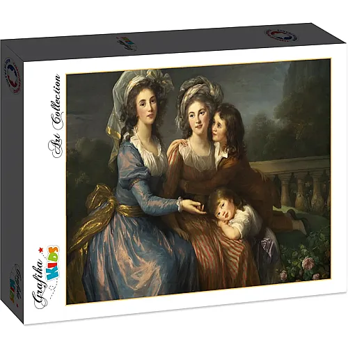 Grafika Puzzle Louise-�lisabeth Vigee le Brun: The Marquise de Pezay, and the Marquise de Roug� with Her Sons Alexi (204Teile)