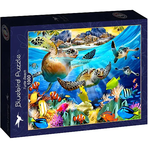 Bluebird Puzzle Turtle Beach - 1000 Teile