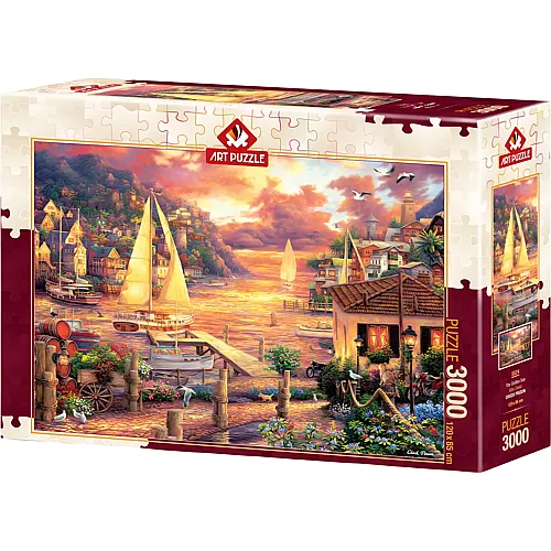 Art Puzzle Chuck Pinson - Golden Sea - 3000 Teile