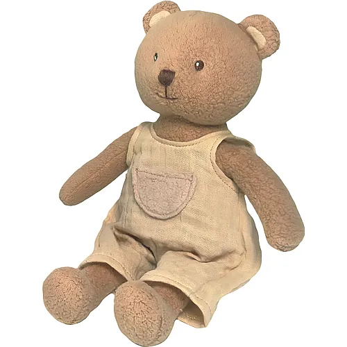 B�r Marcel mit Latzhose - 40 cm
