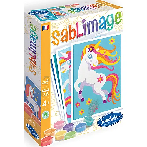 Sentosphere Sablimage Sandbilder Mini Einh�rner