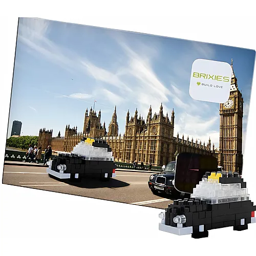 3D Nano Puzzle - Postkarte London Taxi - 77 Teile