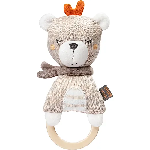 Holz-Greifling Teddy - 17 cm