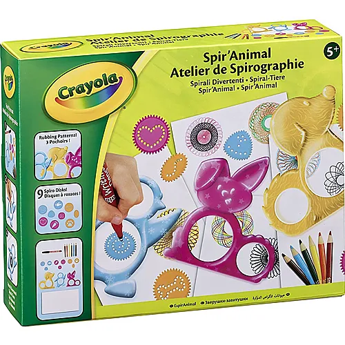 Crayola Spiral-Tiere