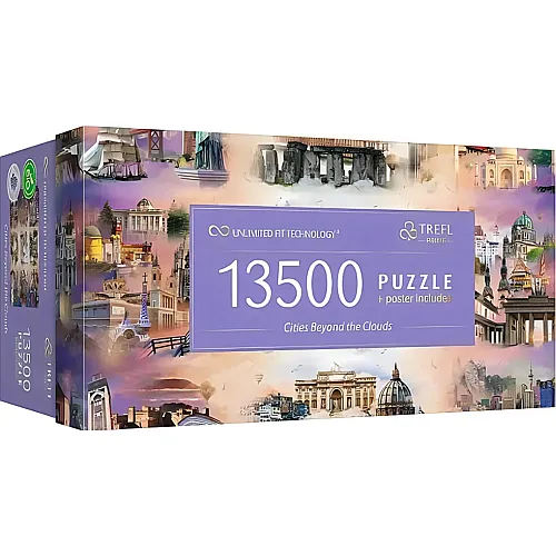 Trefl Puzzle Cities Beyond the Clouds (13500Teile)