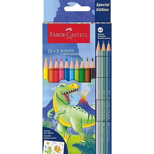 Faber-Castell Kartonetui mit 13 Buntstiften (13Teile)