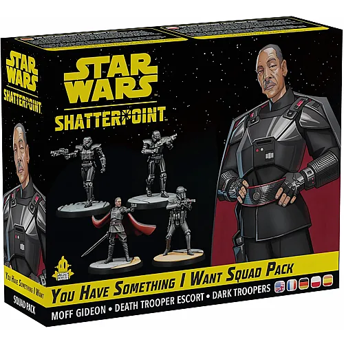 Atomic Mass Games Star Wars: Shatterpoint � Ihr habt etwas, das ich will, Squad-Erweiterung, Tabletop, 2 Spieler, Ab 14+ Jahren, 90-120