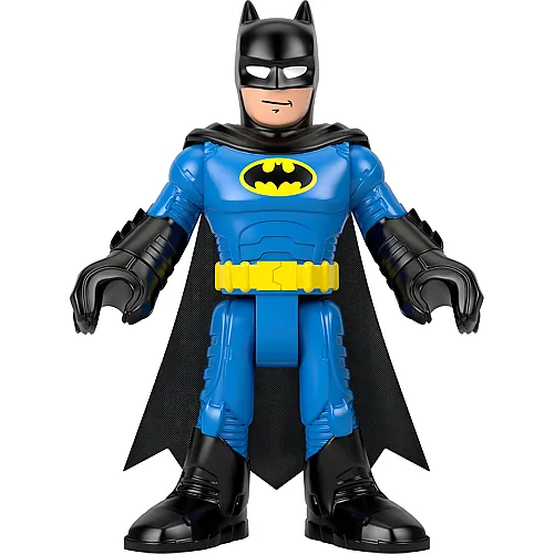 Imaginext DC Super Friends Batman XL Spielzeug 25,4 cm bewegliche Figur f�r Vorschule Pretend Play ab 3 Jahren, Schwarz & Blau