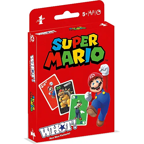 Winning Moves Super Mario WHOT! Mau Mau-Variante (DE)