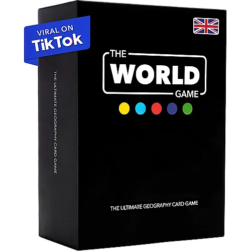 The World Game The Ultimate Geography Card Game - Englisch