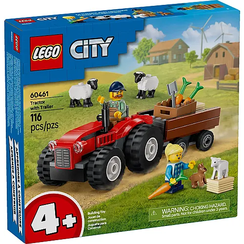 LEGO City Traktor mit Anh�nger 60461