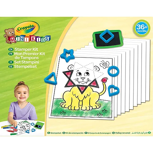 Crayola Mini Kids Mein erstes Stempelset