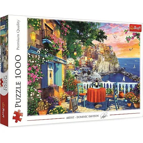 Trefl Puzzle Blick auf die Cinque Terre - 1000 Teile