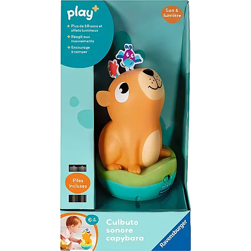 Ravensburger play+ Culbuto sonore capybara - Fran�ais