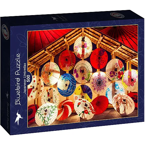 Bluebird Puzzle Japanese Umbrellas (500Teile)