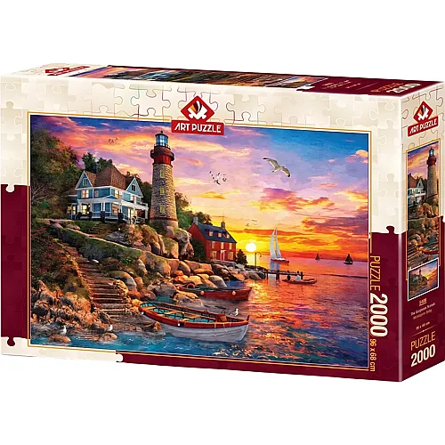 Art Puzzle The Gorgeous Sunset - 2000 Teile