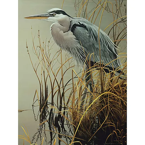 Cobble Hill Robert Bateman Great Blue Heron (500Teile)