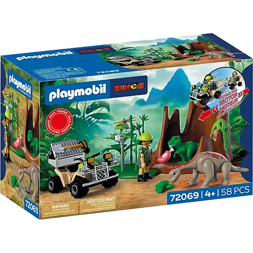 PLAYMOBIL Dinos Dino-Versteck 72069