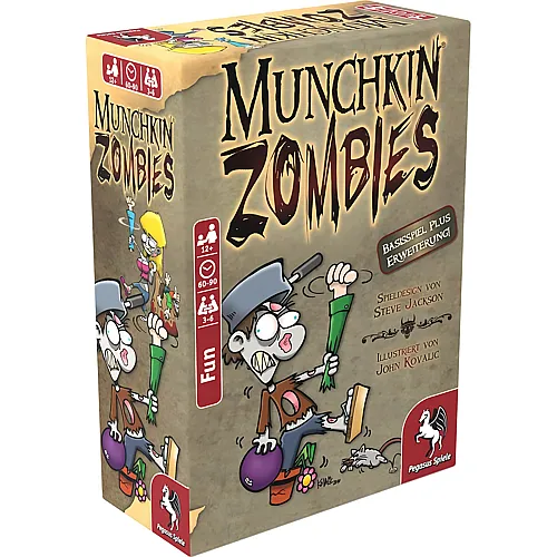 Pegasus Spiele Munchkin Zombies 1 und 2