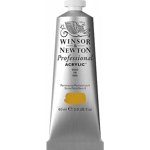 Winsor & Newton W&n Prof. Acrylfarbe 60ml Tube Gold