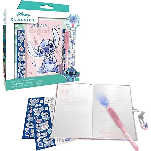 Kids Licensing Lilo & Stitch Stitch Tagebuchset