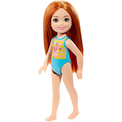 Barbie Chelsea Beach Puppe (rothaarig)