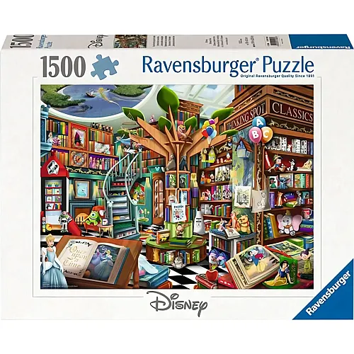Ravensburger Puzzle Buchhandlung der Wunder - 1500 Teile