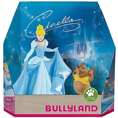 Bullyland Comic World Disney Princess Cinderella Geschenk-Set (2Teile)