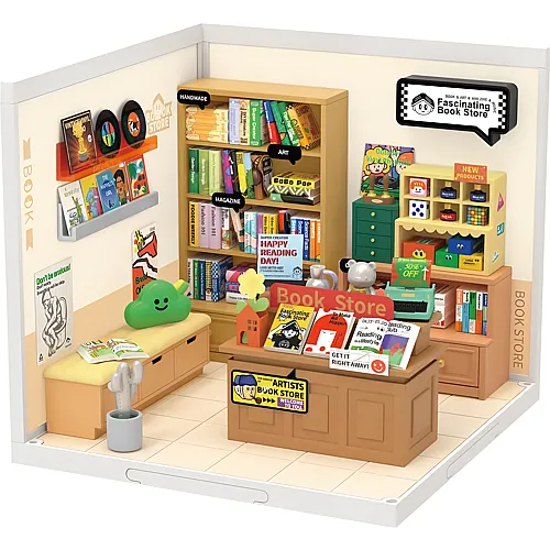RoboTime Bausatz Book Store (108Teile)