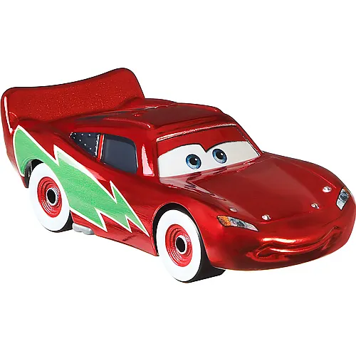 Mattel Disney Cars Holiday Hotshot Lightning McQueen (1:55)
