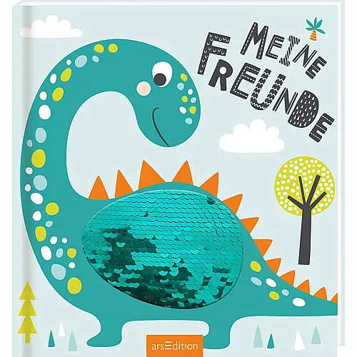 Meine Freunde  Dinos mit Wendepailletten