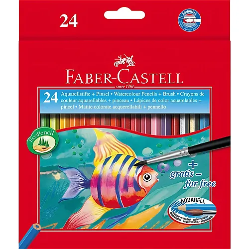 Faber-Castell Aquarellfarbstifte Classic (24Teile)