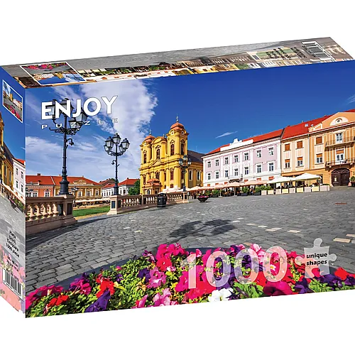 Enjoy Puzzle The Union Square, Timisoara - 1000 Pieces