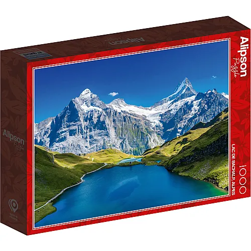 Alipson Puzzle Bachalpsee, Schweizer Alpen - 1000 Teile