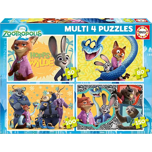 Zootopia 2 50Teile