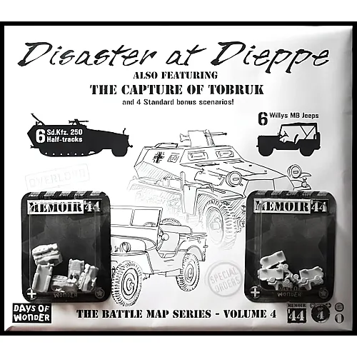 Days of Wonder Memoire 44 Battle Map 4 LE Desastre DE Dieppe (FR)