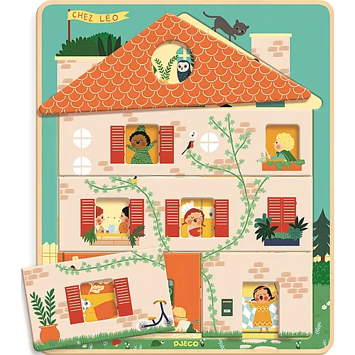 Schichtpuzzle Chez Leo 12Teile