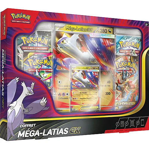 Pok�mon TCG Pok�mon M�ga-Latias ex Coffret - Franz�sisch