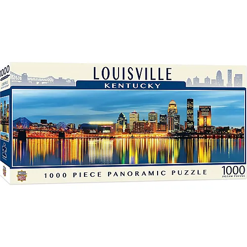 Master Pieces Puzzle Panorama Louisville, Kentucky (1000Teile)